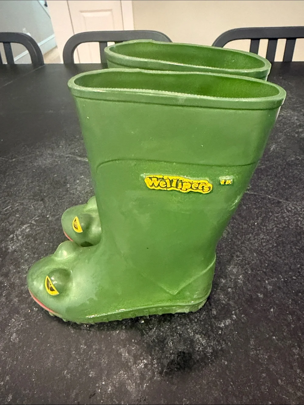Vintage Children’s Wellipets frog rain boots EU27 US9